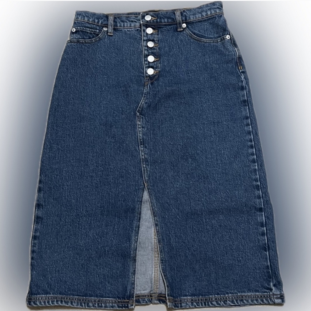 Banana republic denim skirt